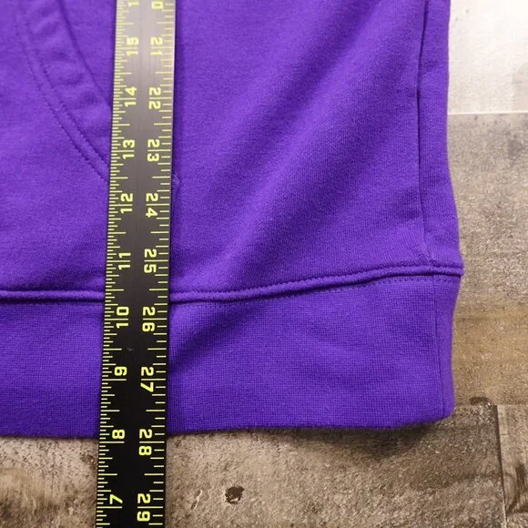 Minnesota Vikings Hoodie Men’s XL Purple Fanatics NFL Pullover Sweatshirt - Picture 5 of 10